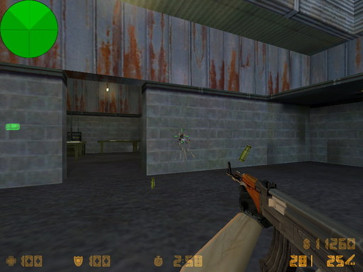 Half-Life: Counter-Strike - Теория прострела: de_nuke  