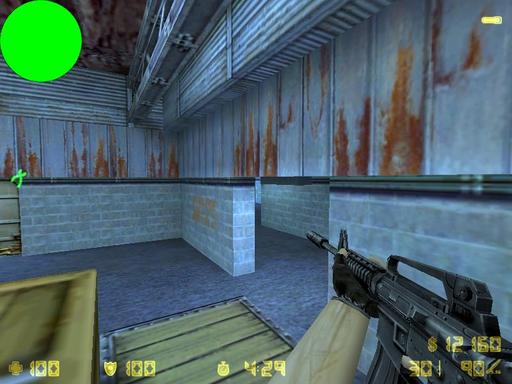 Half-Life: Counter-Strike - Играя на позиции: de_nuke  